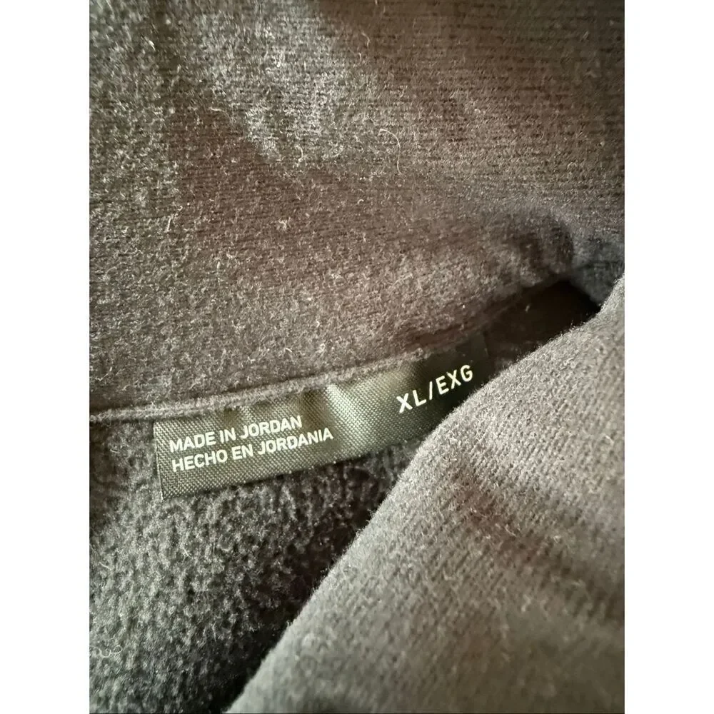 Spyder NEW Black Quarter Zip Long Sleeve XL